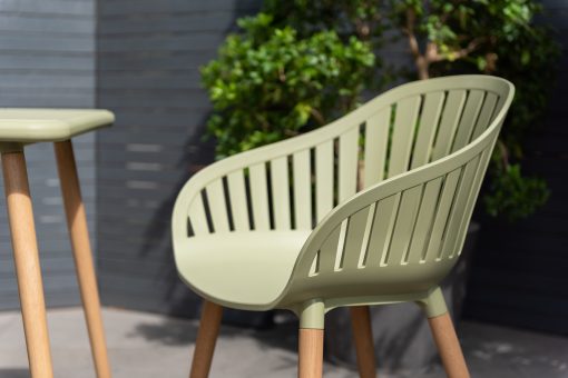 LIFESTYLE GARDEN NASSAU CARVER EASY CHAIR SAGE GREEN - Image 3