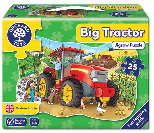 ORCHARD TOYS BIG TRACTOR PUZZLE