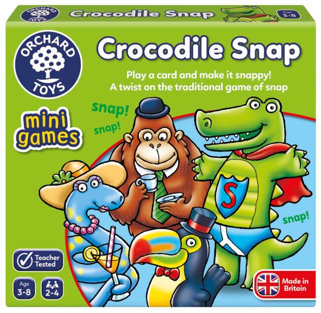 ORCHARD TOYS CROCODILE SNAP MINI GAME