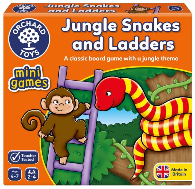 ORCHARD TOYS SNAKES & LADDERS MINI GAME