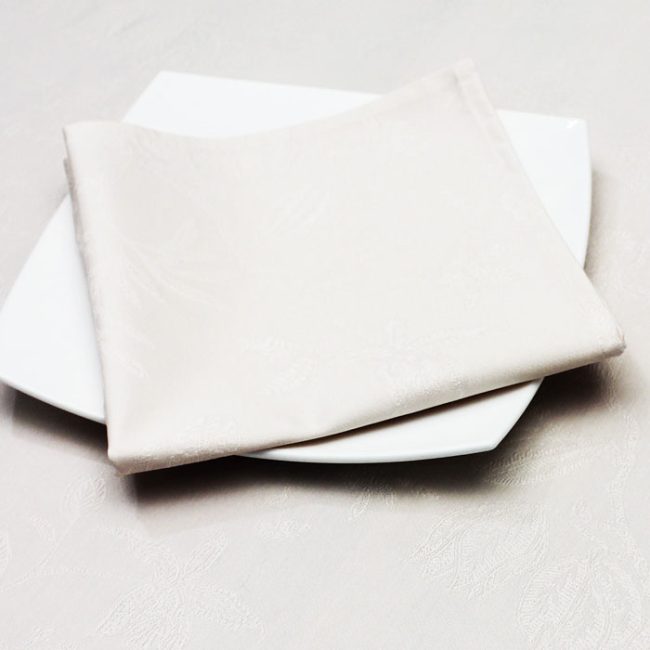 PEGGY WILKINS CHAMPAGNE CHRISTABEL NAPKIN