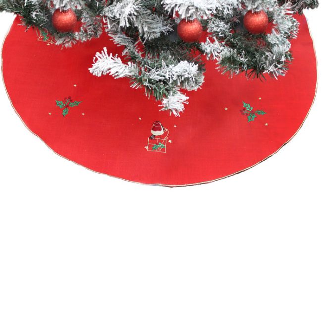 PEGGY WILKINS GIFTY ROBIN TREE SKIRT