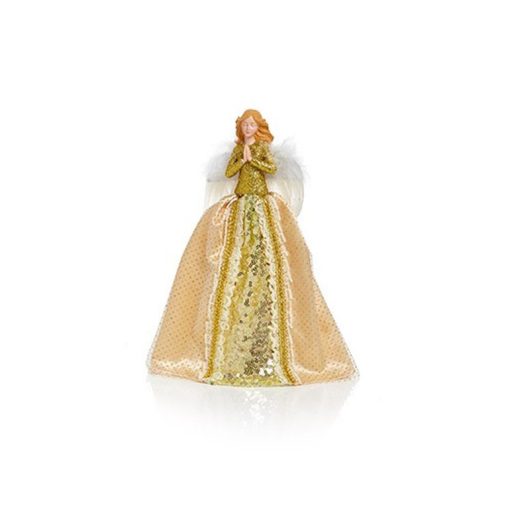 PREMIER DECORATIONS GOLD TREE TOP ANGEL