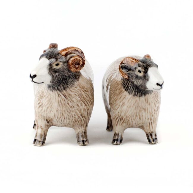 QUAIL CERAMICS SALT & PEPPER SWALEDALE