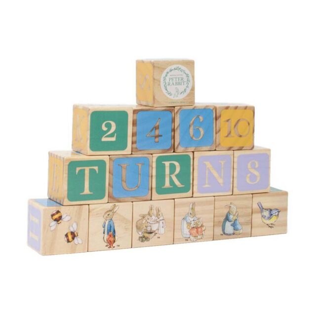 RAINBOW DESIGNS PETER RABBIT WOODEN PICTURE BLOCKS