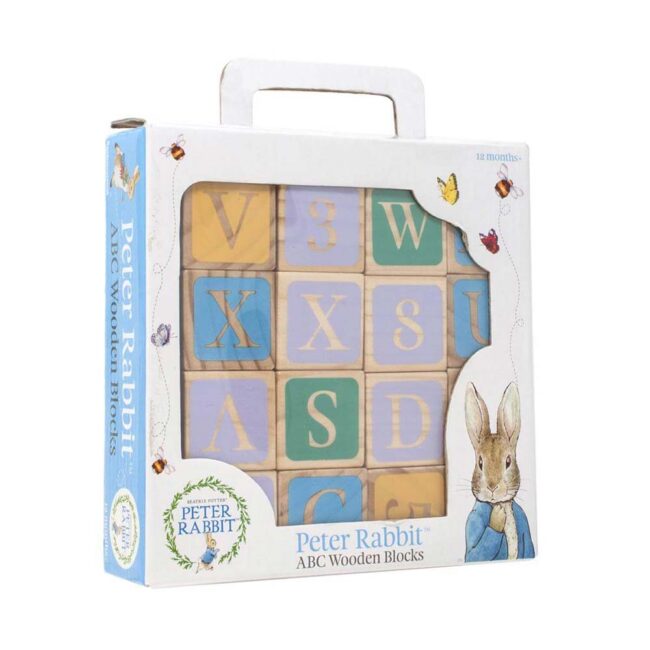RAINBOW DESIGNS PETER RABBIT WOODEN PICTURE BLOCKS - Image 2