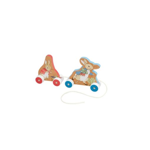 RAINBOW DESIGNS PETER RABBIT WOODEN PULLALONG