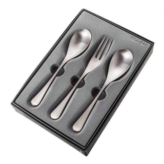 ROBERT WELCH RW2 BRUSHED 3 PIECE SERVING SET
