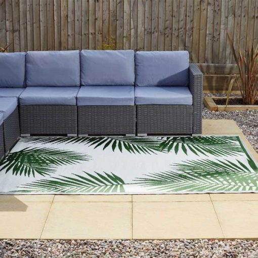 Smart Garden Green Tropicana Alfresco Rug - Image 2