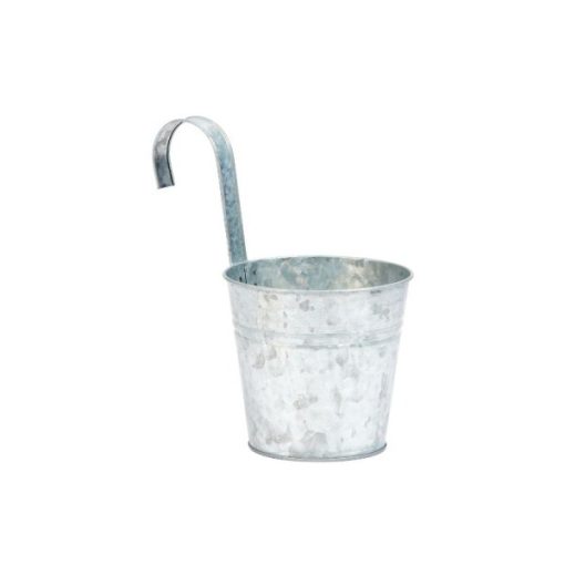 Smart Garden 6in Galvanised Steel Balcony Hanging Pot