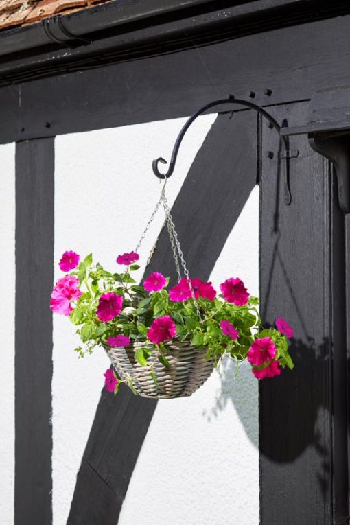 Smart Garden Oceana Faux Rattan Hanging Basket