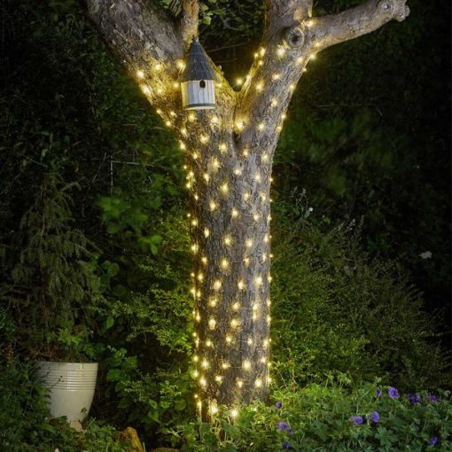 Smart Garden Super Bright Solar Powered Firefly String Lights