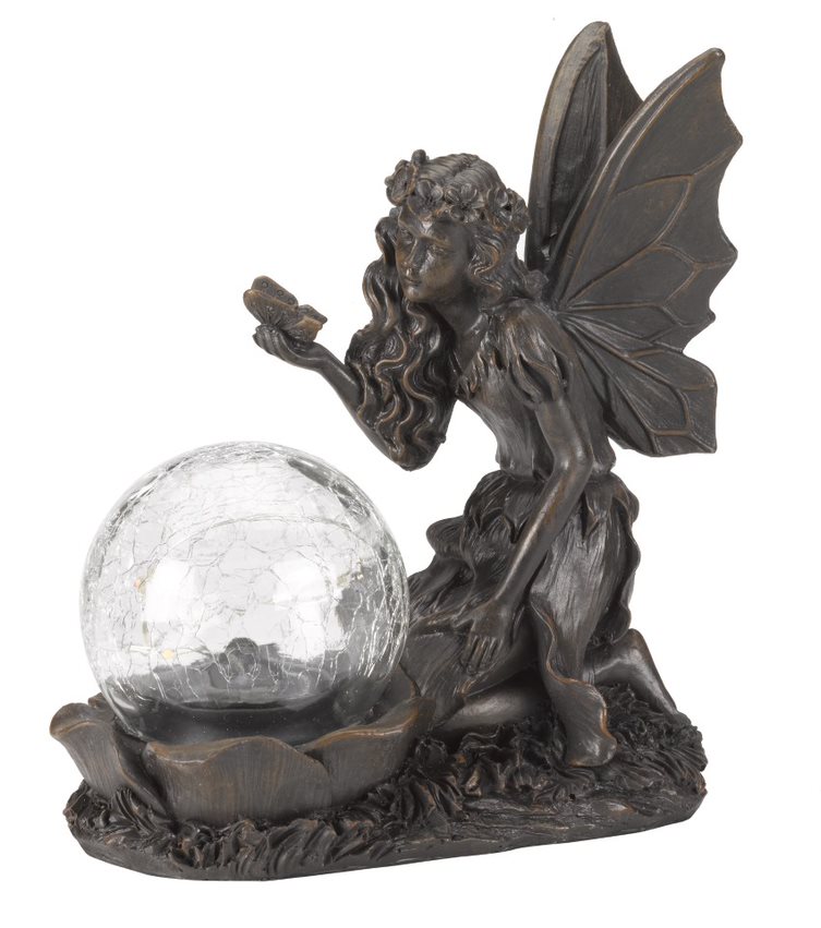 Smart Garden Gazing Fairy Solar Powered Lamp - Image 2