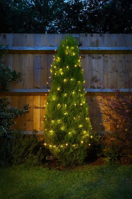 SMART GARDEN SOLAR 100 LED STRING LIGHT WARM WHITE