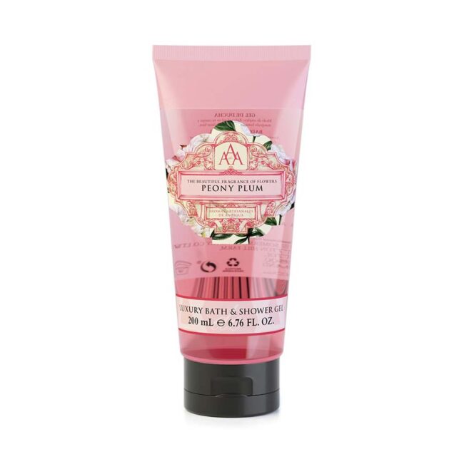 SOMERSET TOILETRY CO AAA BATH & SHOWER GEL PEONY PLUM 500ML