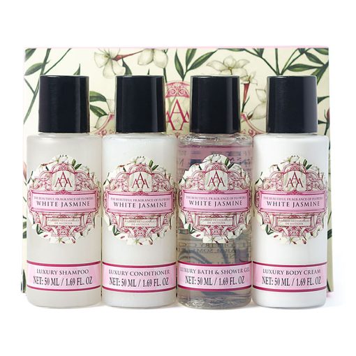SOMERSET TOILETRY CO AAA FLORAL TRAVEL SET JASMINE