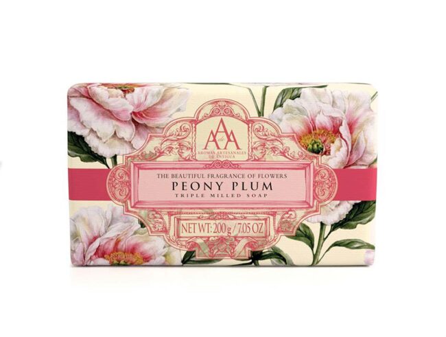 SOMERSET TOILETRY CO AAA SOAP BAR PEONY PLUM 200G