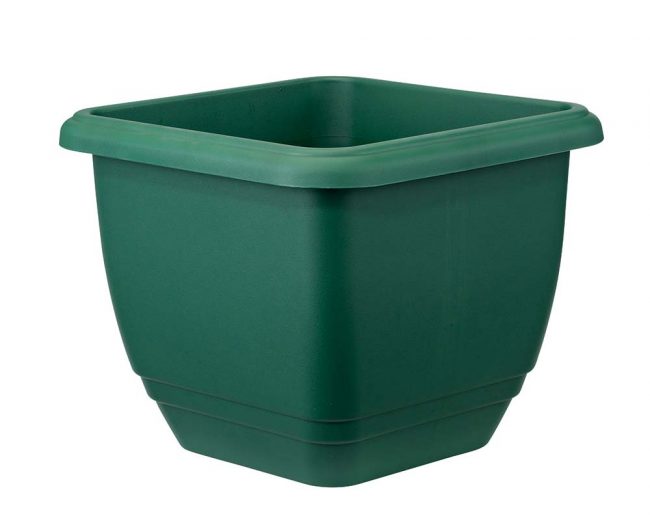 STEWART SQUARE BALCONNIERE PLANTER GREEN