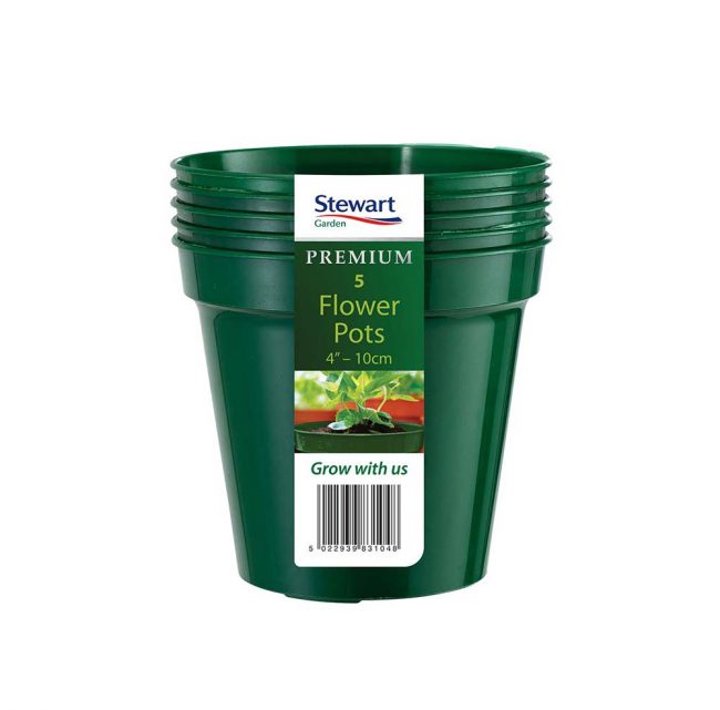 STEWART FLOWER POT GREEN MULTI-PACK