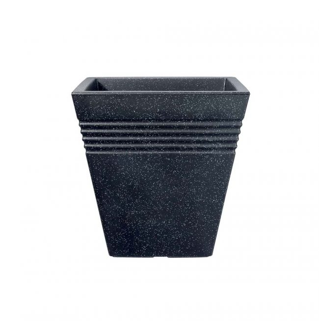 STEWART PIAZZA PLANTER SQUARE GRANITE