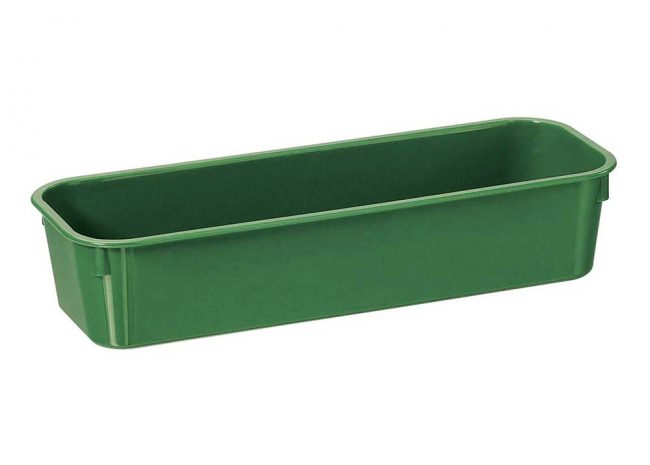 STEWART PREMIUM SEED TRAY WITH HOLES 20CM GREEN