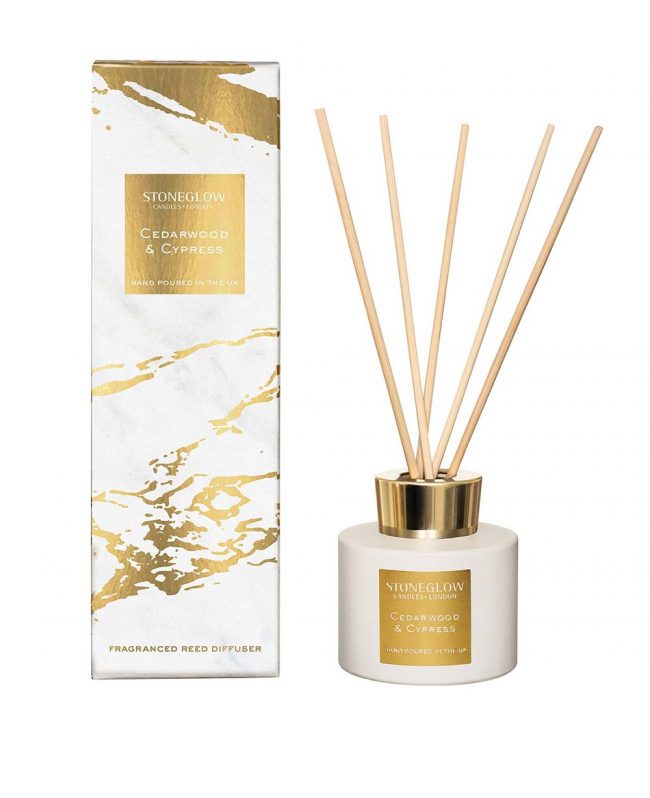 STONEGLOW LUNA REED DIFFUSER CEDARWOOD & CYPRESS