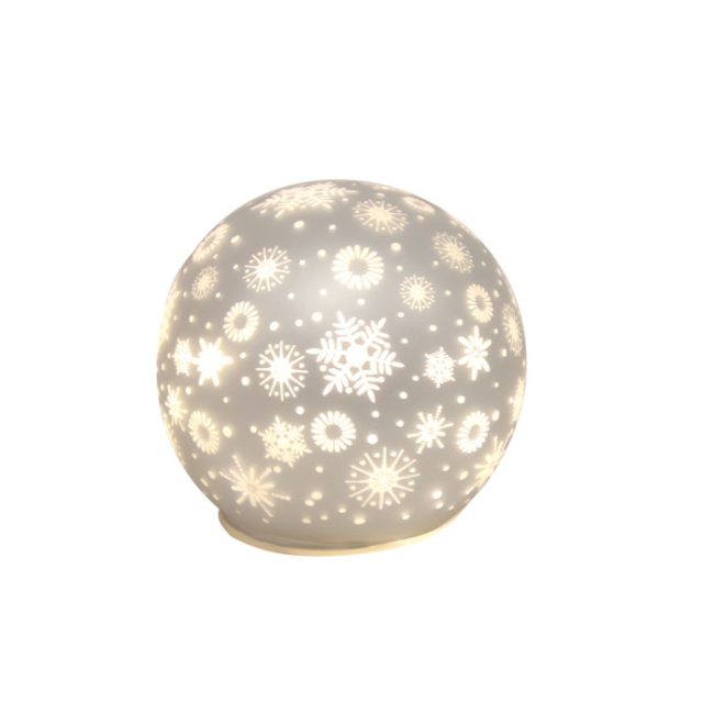 STRAITS LED SNOWFLAKE GLOBE SMALL