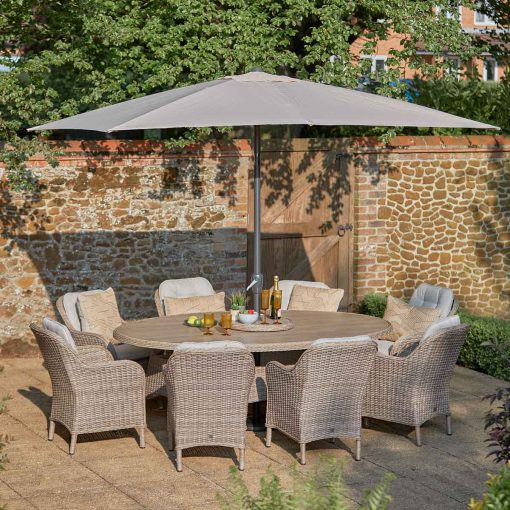 LEISURE GROW ST TROPEZ 8 SEAT DINING SET - Image 3