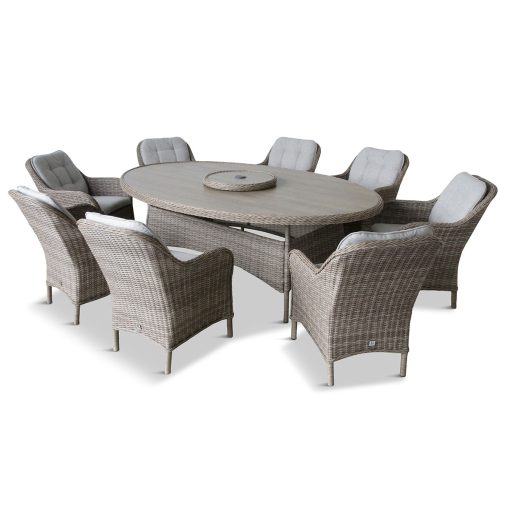 LEISURE GROW ST TROPEZ 8 SEAT DINING SET - Image 5