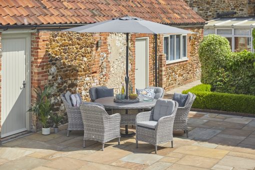 LEISURE GROW ST TROPEZ 6 SEAT DINING SET