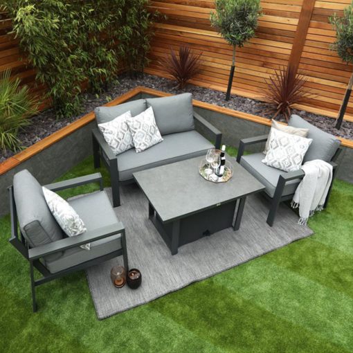 Supremo Melbury Lounge Set With Adjustable Table - Image 2