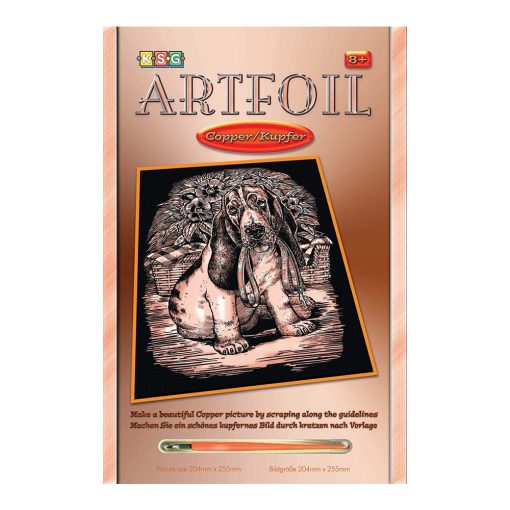 Sequin Art Artfoil Copper Basset Hound