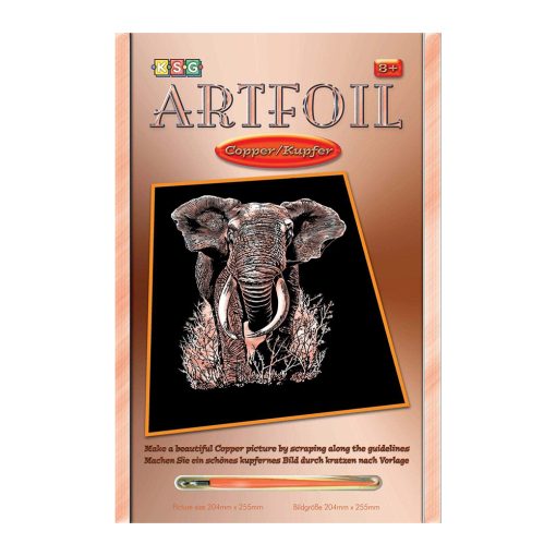 Sequin Art Artfoil Copper Elephant