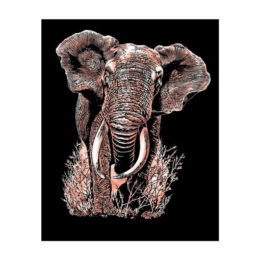 Sequin Art Artfoil Copper Elephant - Image 2
