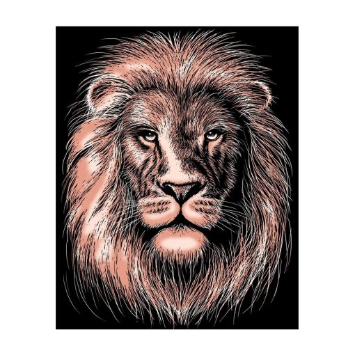 Sequin Art Artfoil Copper Lion - Image 2