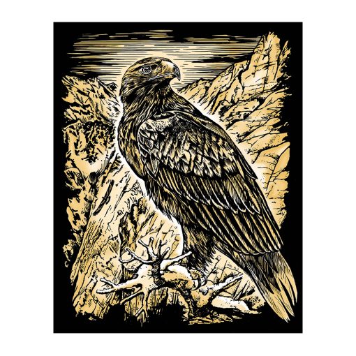 Sequin Art Artfoil Gold Eagle