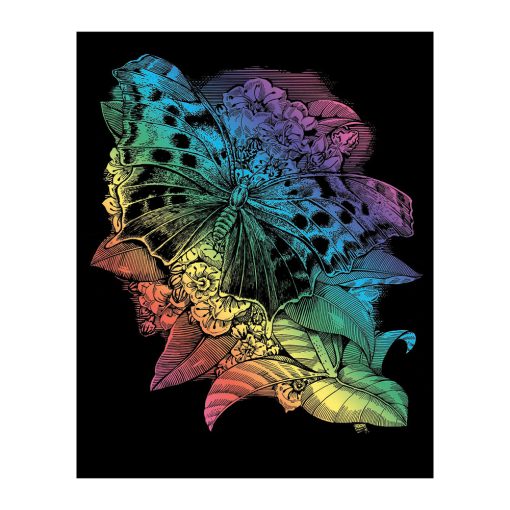 Sequin Art Artfoil Rainbow Butterfly