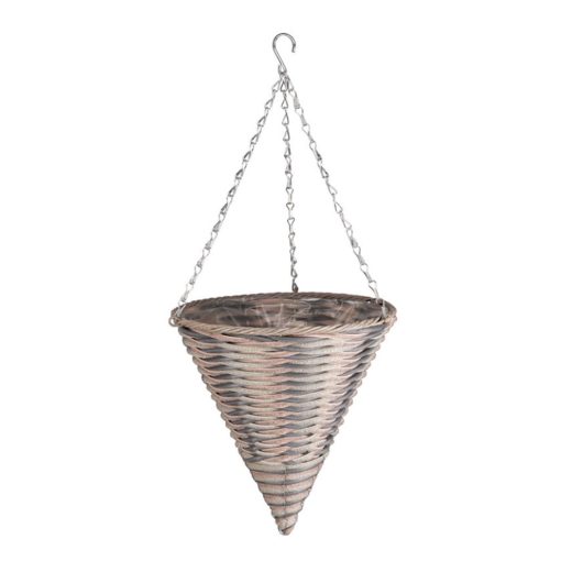 Smart Garden Oceana Faux Rattan Cone Planter - Image 2
