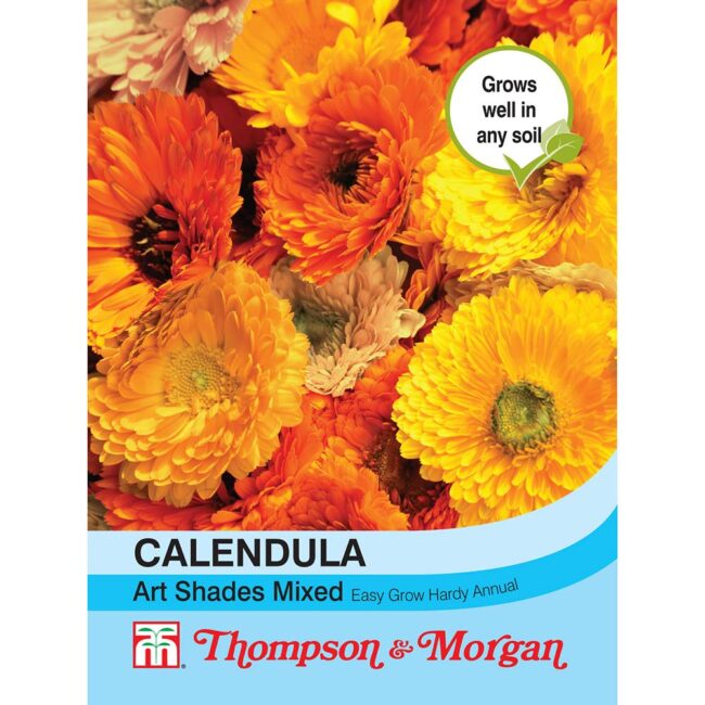 THOMPSON & MORGAN - CALENDULA ART SHADES MIXED SEEDS