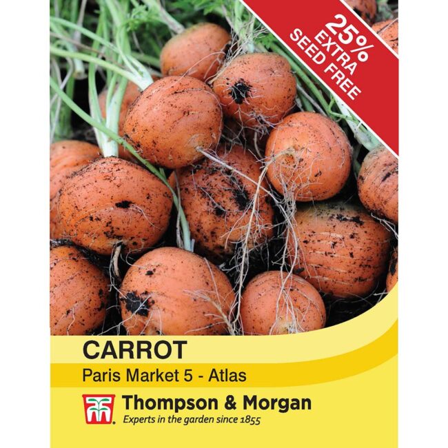 THOMPSON & MORGAN - CARROT PARIS MARKET - ATLAS SEEDS