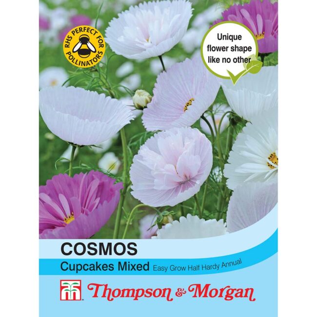 THOMPSON & MORGAN - COSMOS CUPCAKES MIXED SEEDS