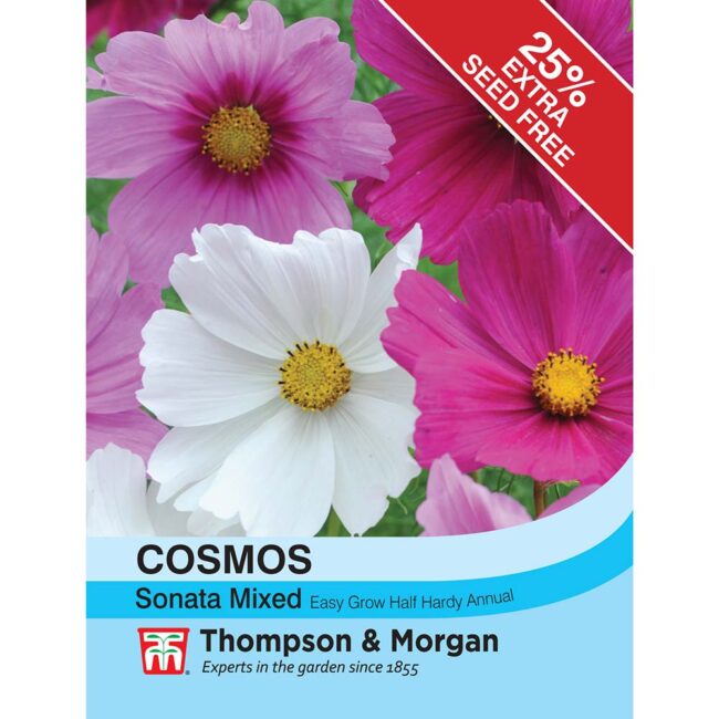 THOMPSON & MORGAN - COSMOS SONATA MIXED SEEDS