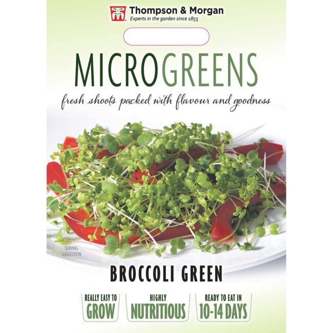 THOMPSON & MORGAN - MICROGREENS BROCCOLI GREEN