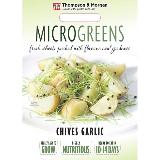 THOMPSON & MORGAN - MICROGREENS CHIVES GARLIC