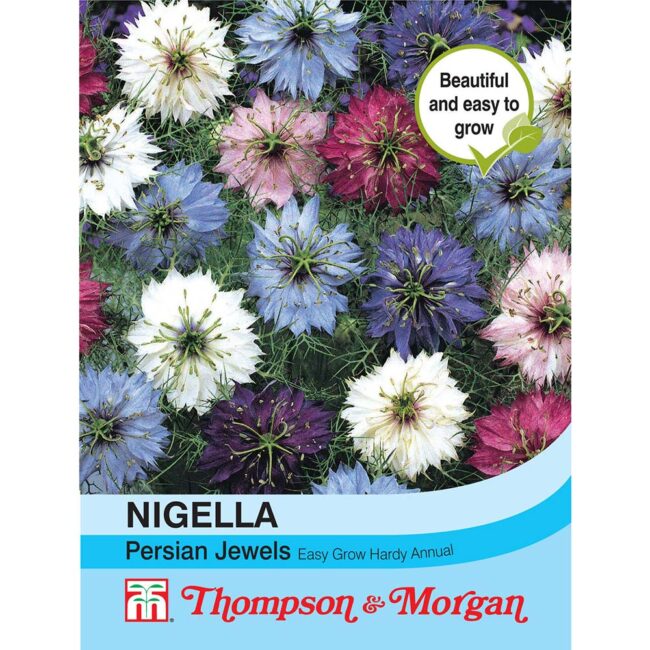 THOMPSON & MORGAN - NIGELLA PERSIAN JEWELS MIXED SEEDS