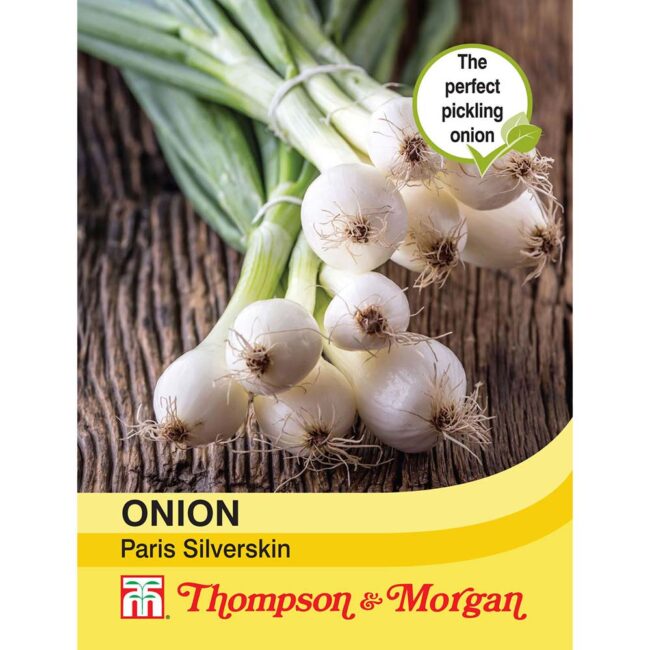 THOMPSON & MORGAN - ONION PARIS SILVERSKIN SEEDS