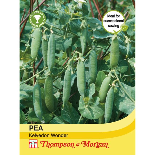 THOMPSON & MORGAN - PEA KELVEDON WONDER SEEDS