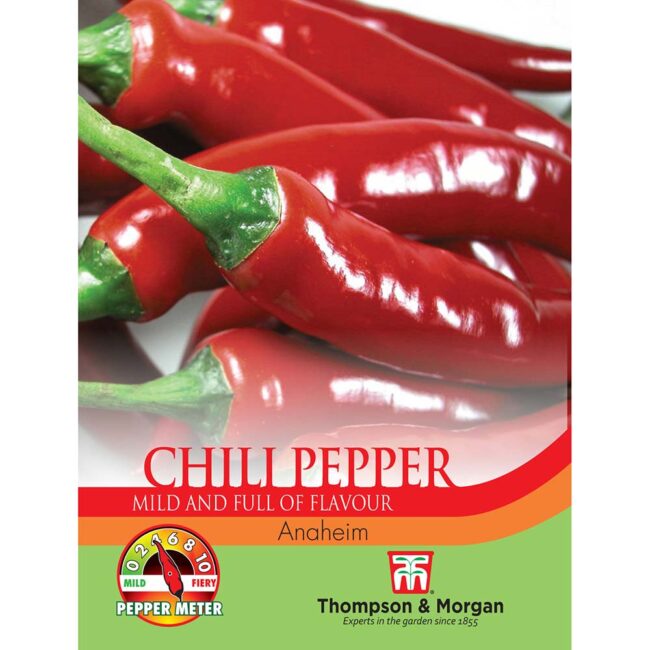 THOMPSON & MORGAN - PEPPER CHILLI ANAHEIM SEEDS