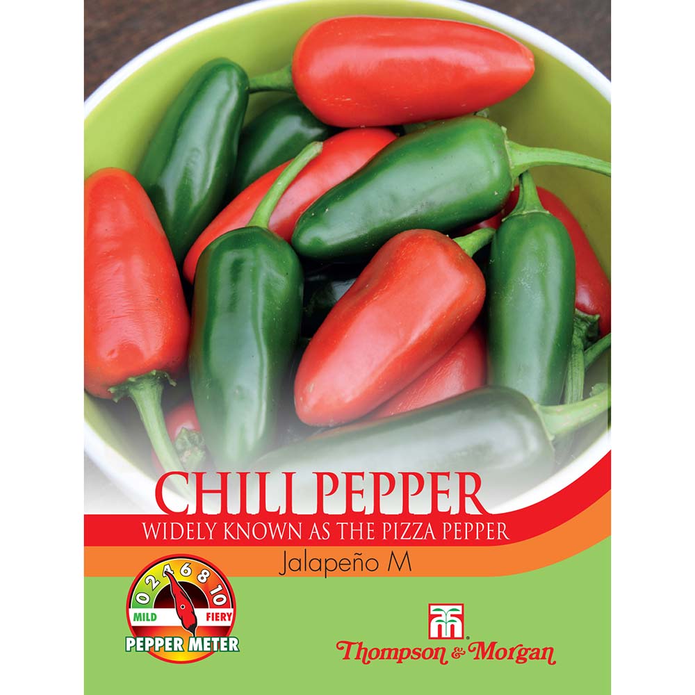 THOMPSON & MORGAN - PEPPER CHILLI JALAPENO M SEEDS