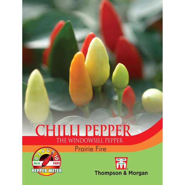 THOMPSON & MORGAN - PEPPER CHILLI PRAIRIE FIRE SEEDS
